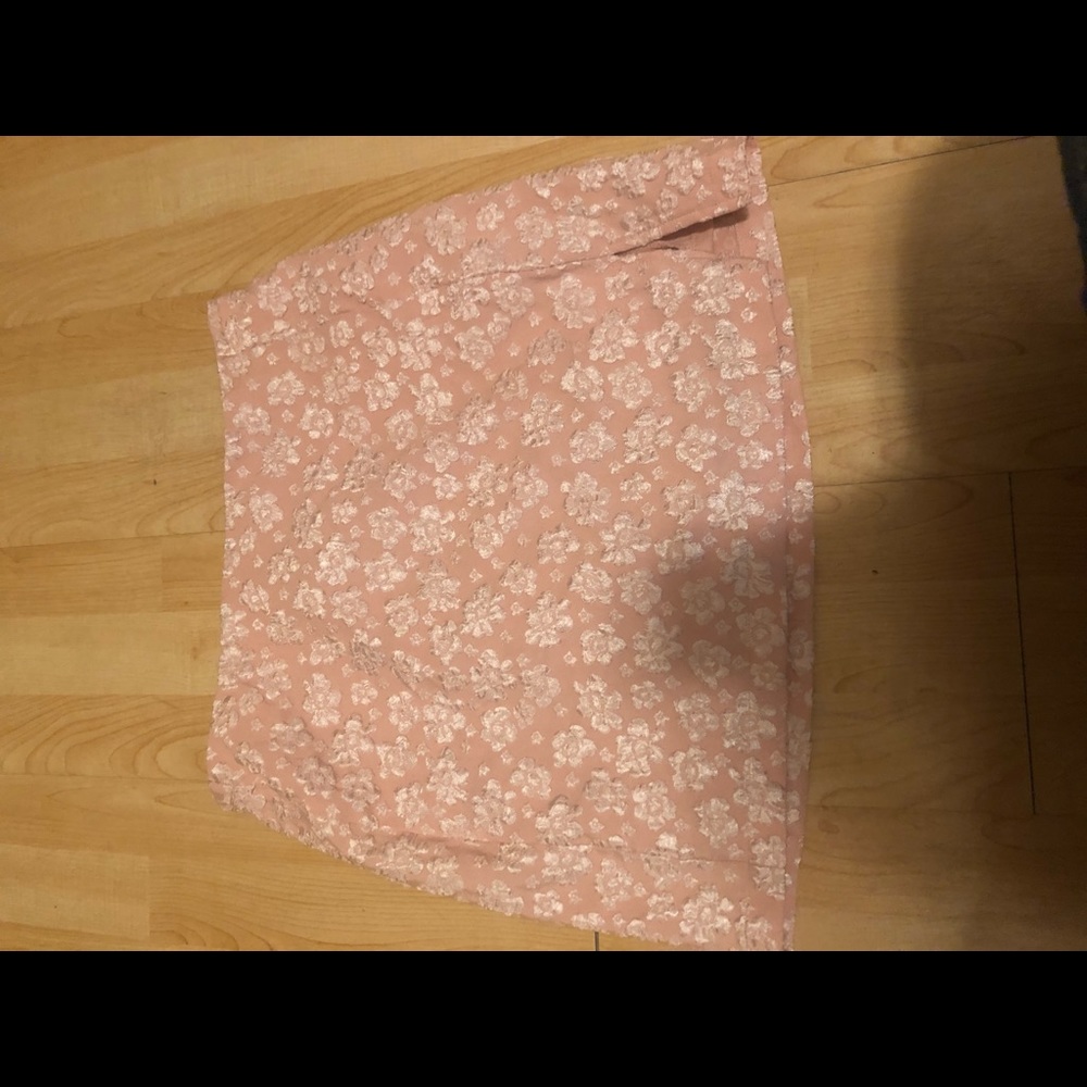 Pink skirt